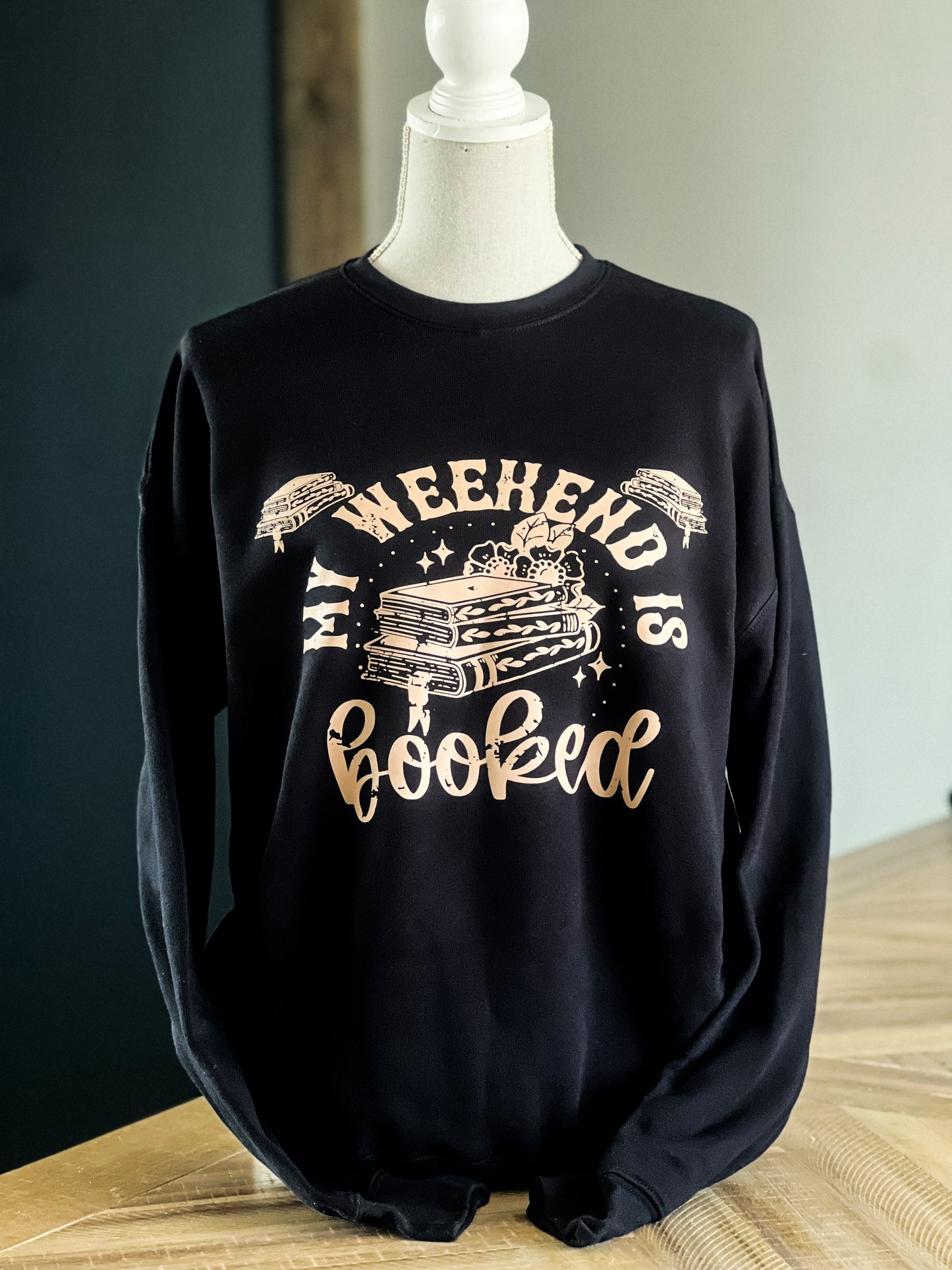 “Booked” Crewneck - Bella and Canvas