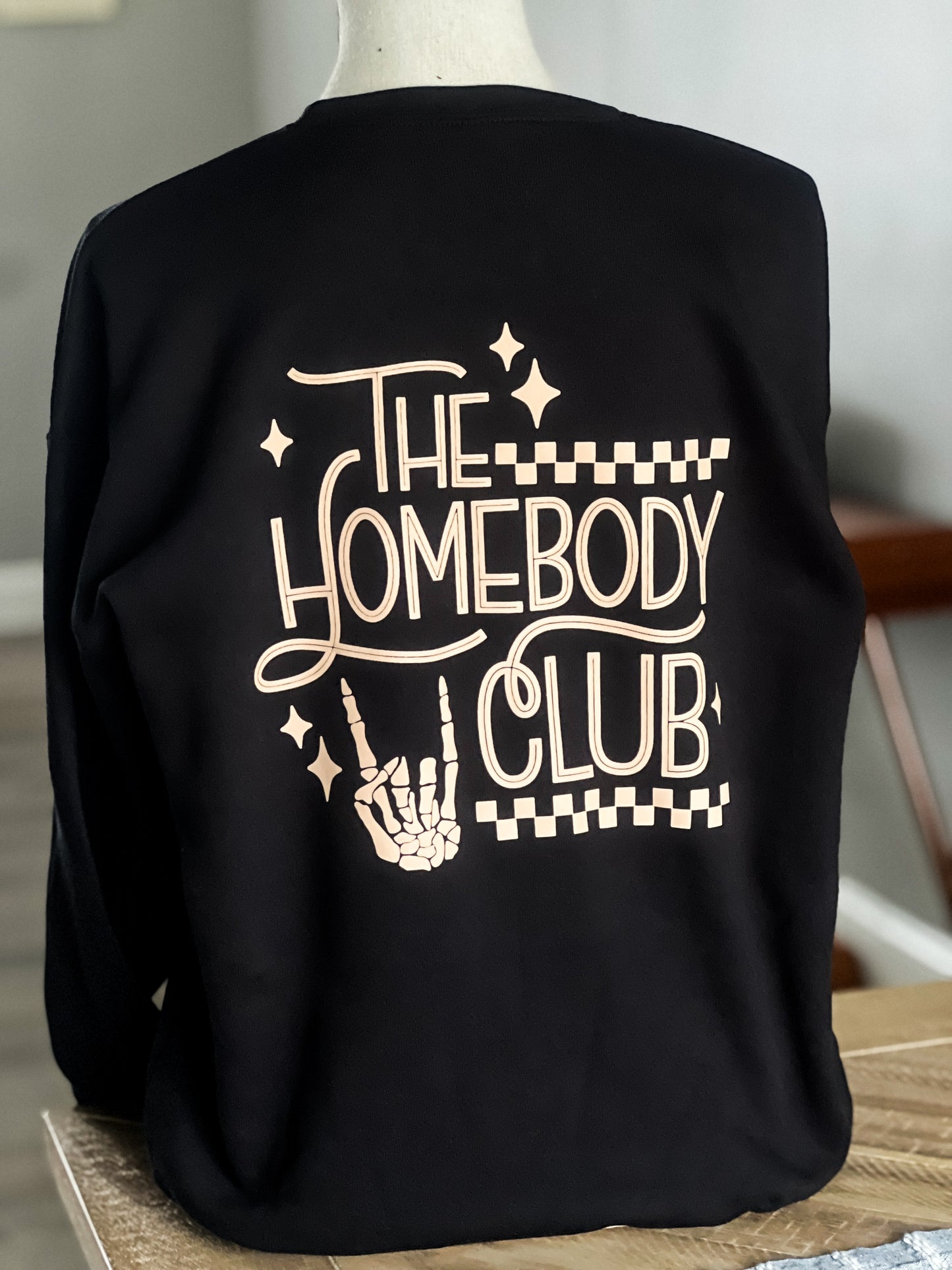 Bella and Canvas Homebody Club Crewneck