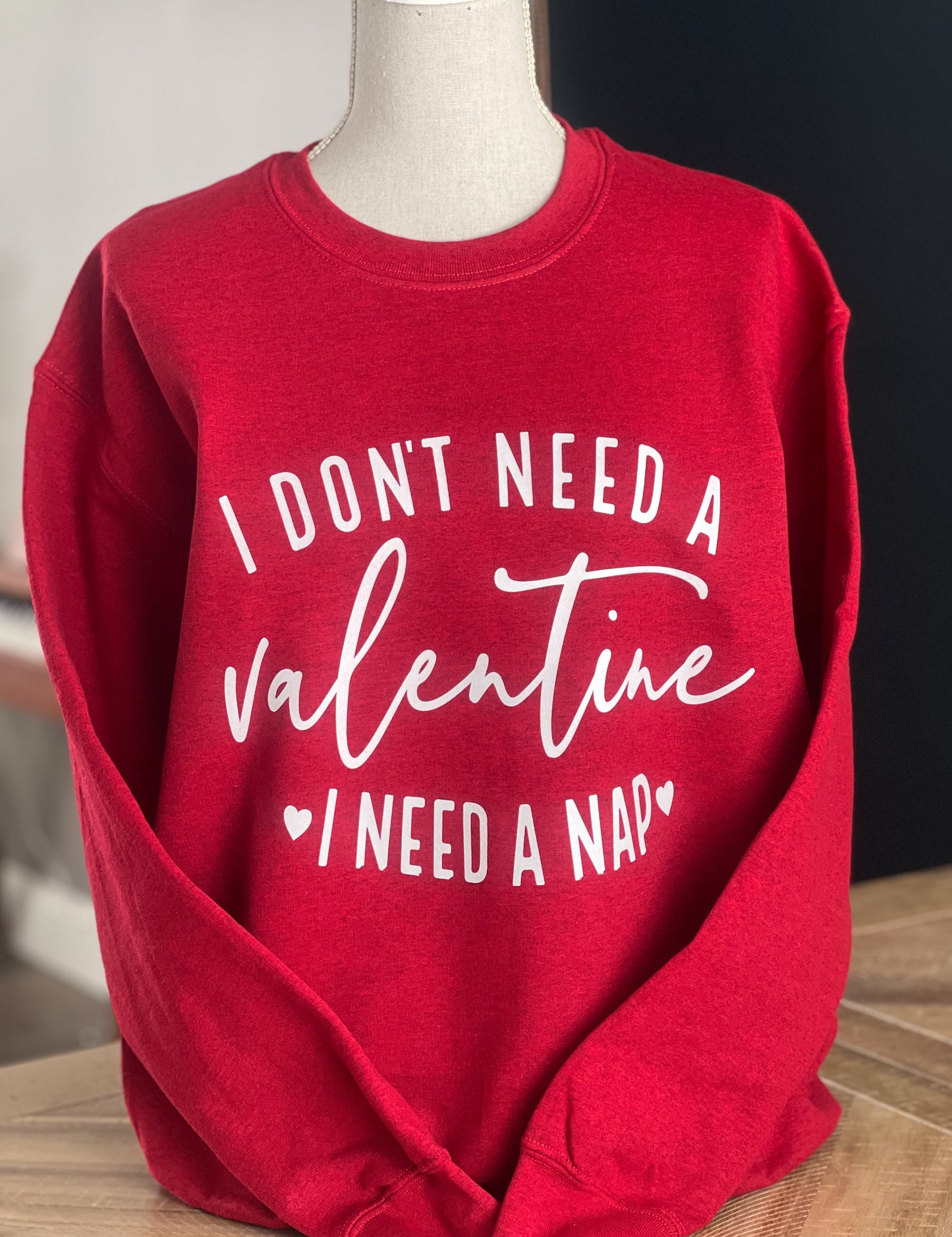 Valentine Nap Crewneck
