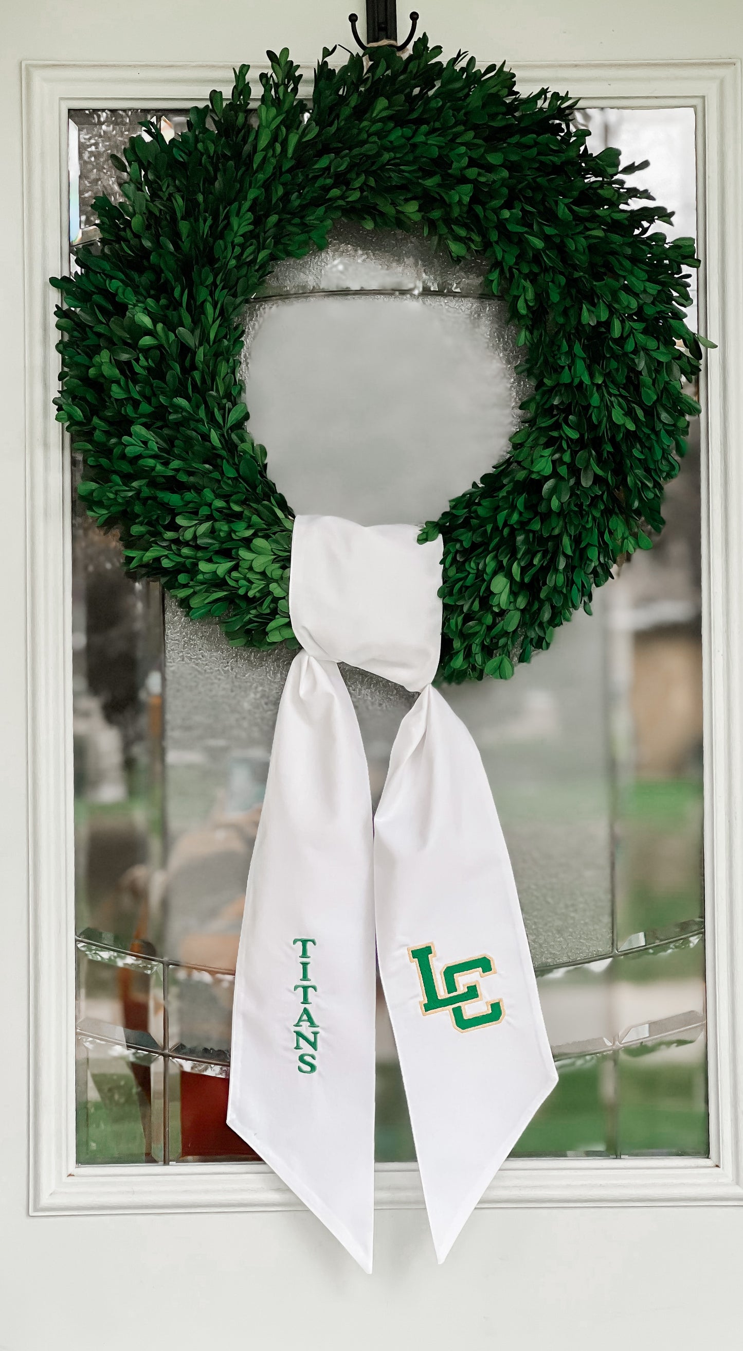 Titans Wreath Sash - PREORDER Wreath not Included