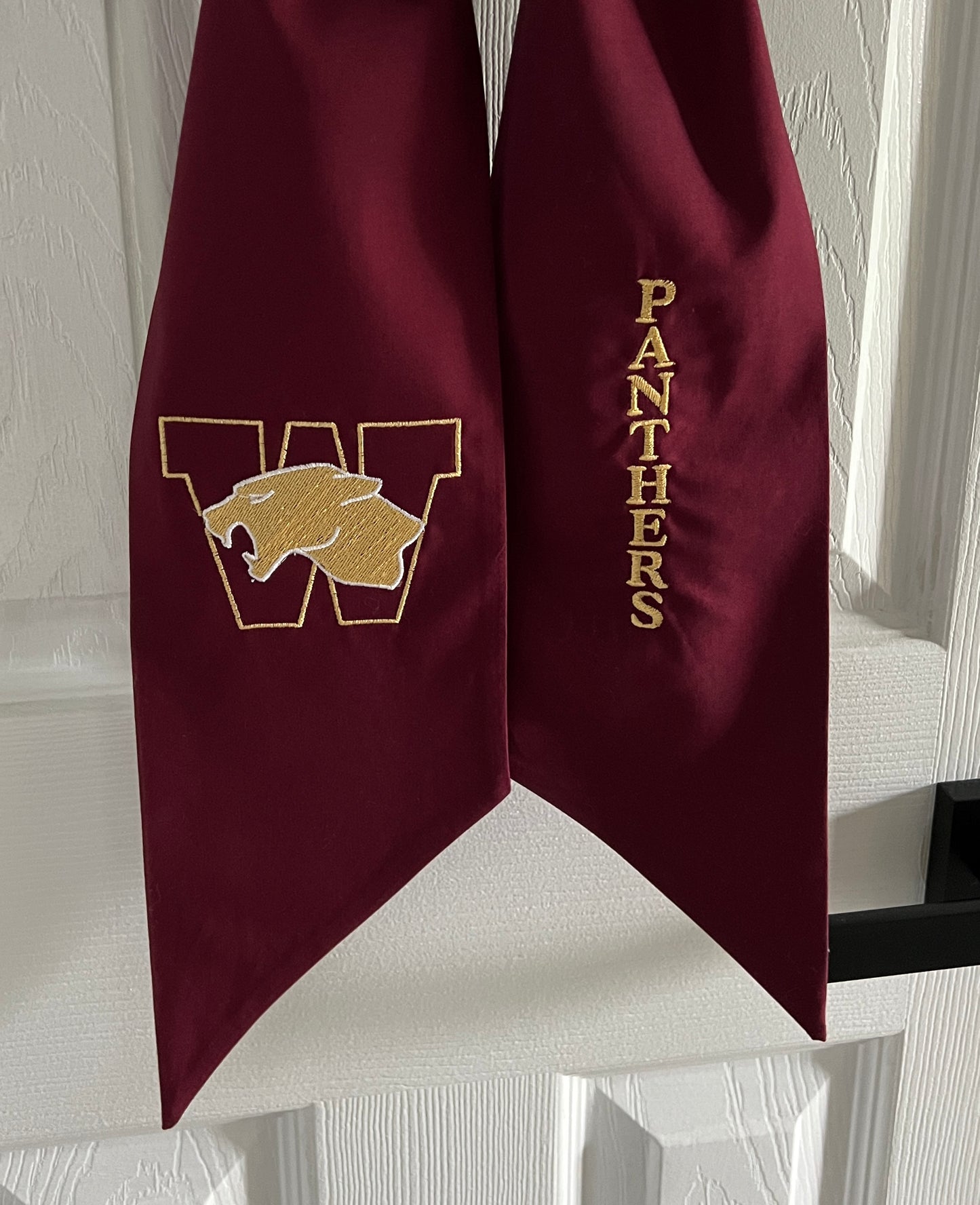 Panthers Wreath Sash - PREORDER Wreath not Included