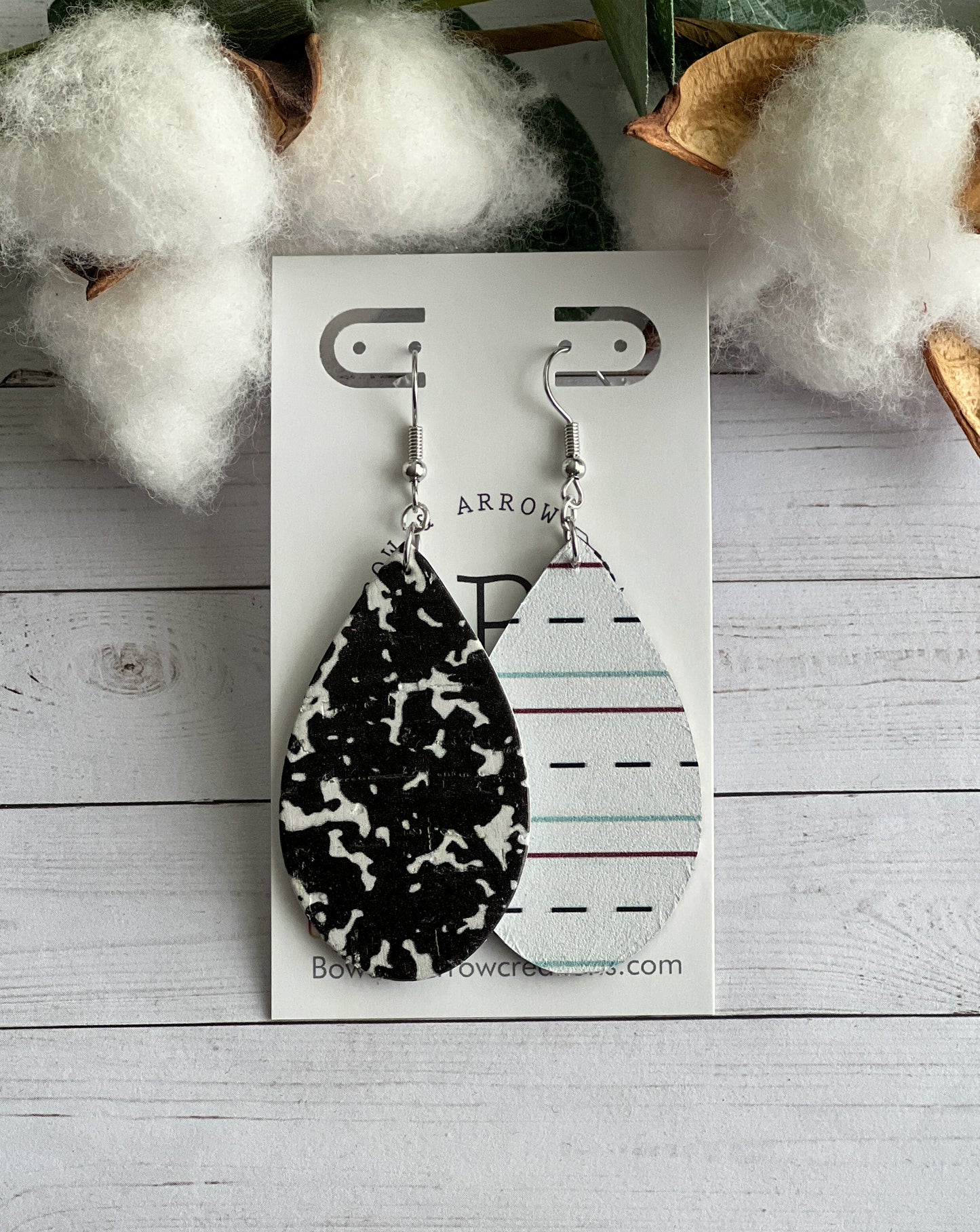Double Sided Teardrops - Notebook