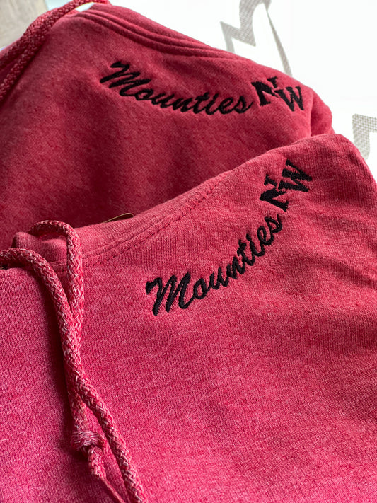 Mounties Embroidered Collar Hoodie